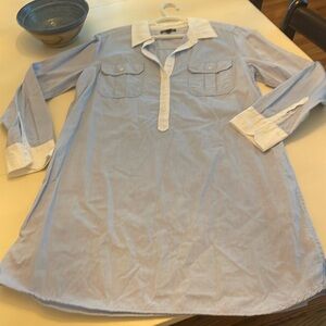 GAP shirt dress. Size M